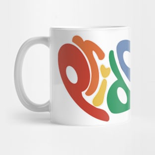 pride heart Mug